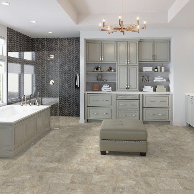 Floortech Corporation providing pet-friendly waterproof vinyl flooring in Greenwood and Franklin, IN - Fieldcrest
